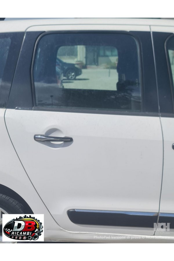 Portiera Posteriore Dx Citroen C3 Picasso 1.6 Hdi del 2010